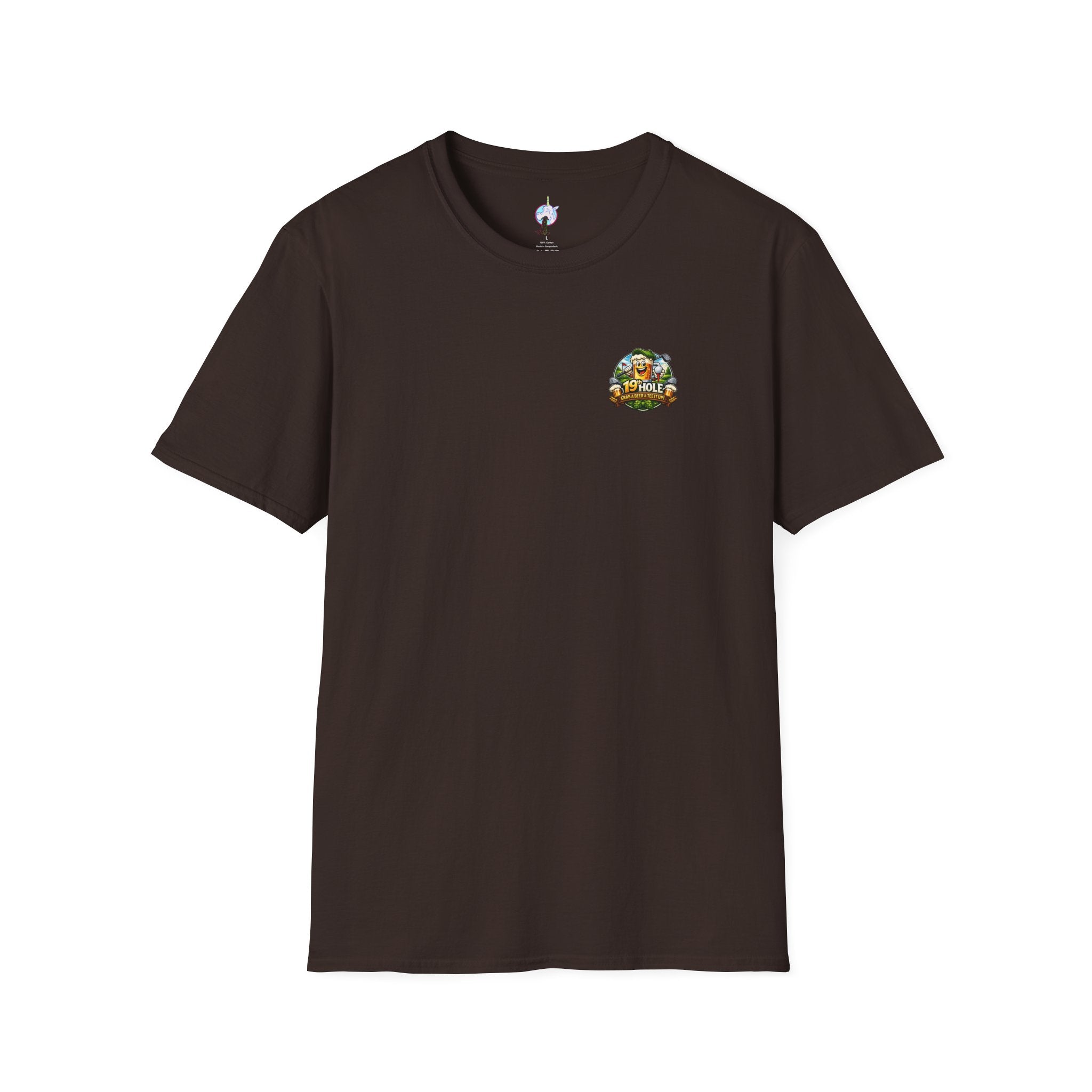19th Hole Golf T-Shirt — "Grab a Beer &amp; Tee It Up" Vintage Golfing Tee