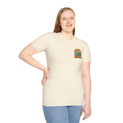 Heavily Socially Distancing Funny T-Shirt
