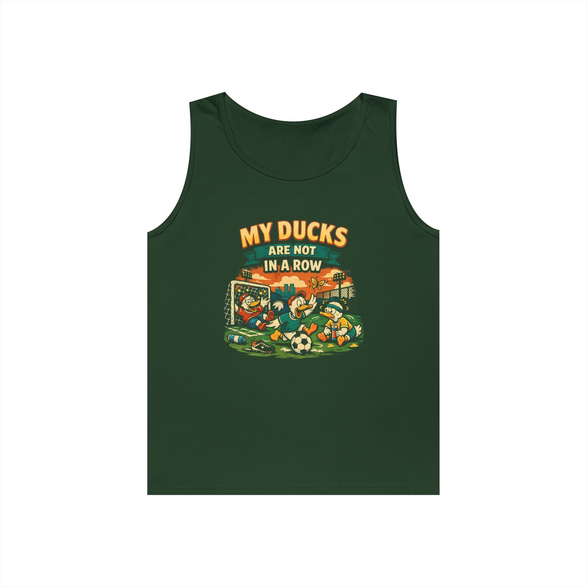 My Ducks Are Not In A Row Funny Tank Top