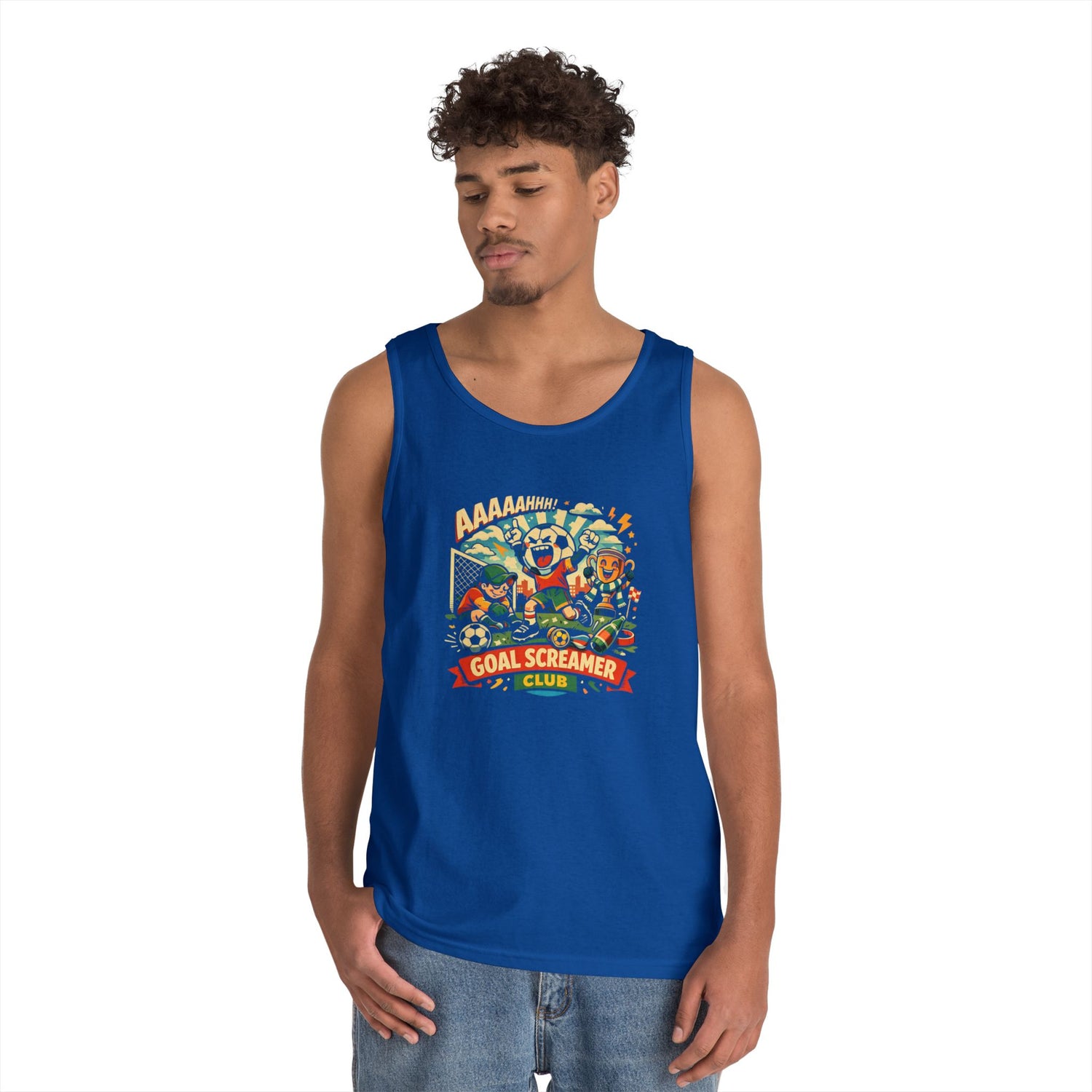 Goal Screamers Club Funny Tank Top