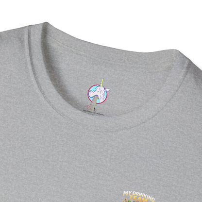 Soccer Drinking Team T-Shirt — "My Drinking Team Has a Soccer Problem" Football Beer Tee