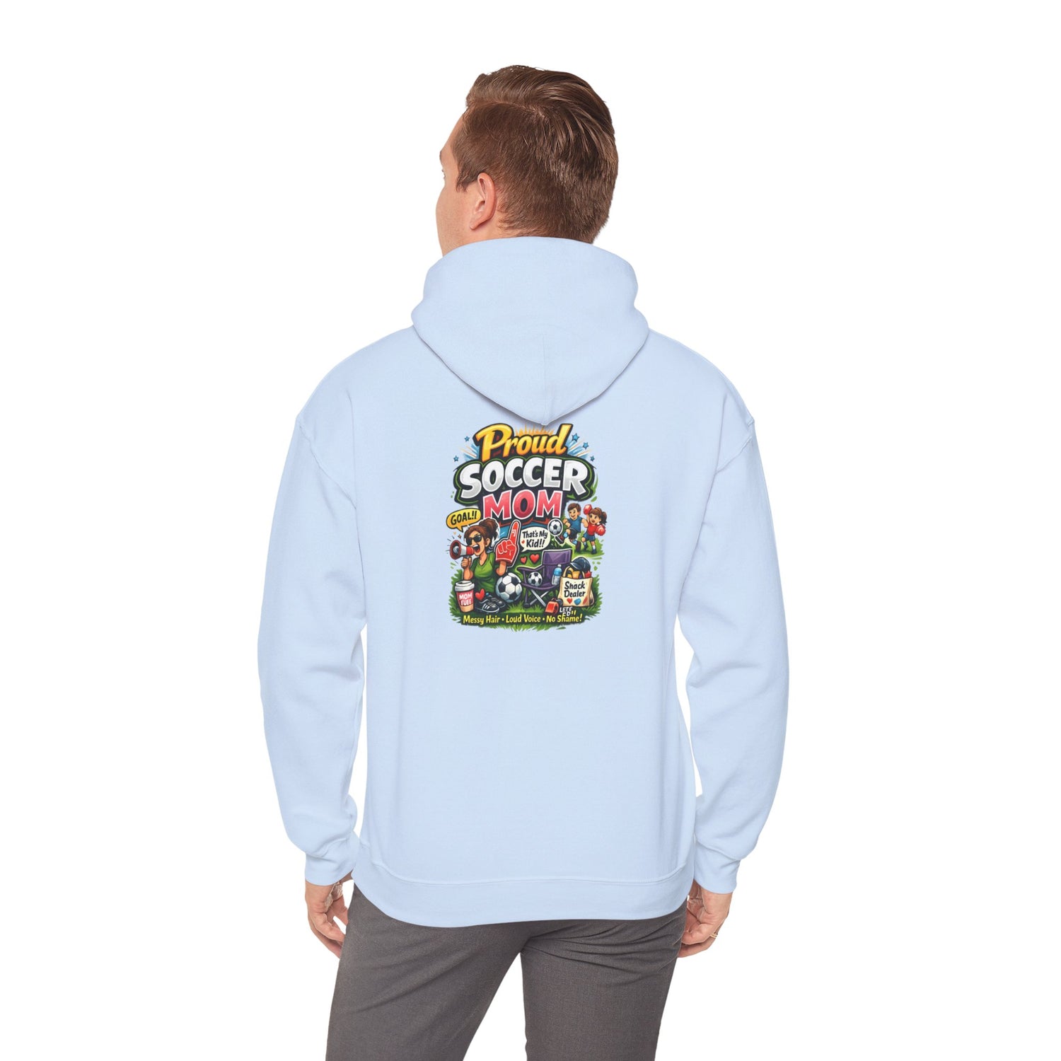 Proud Soccer Dad Funny Hoodie