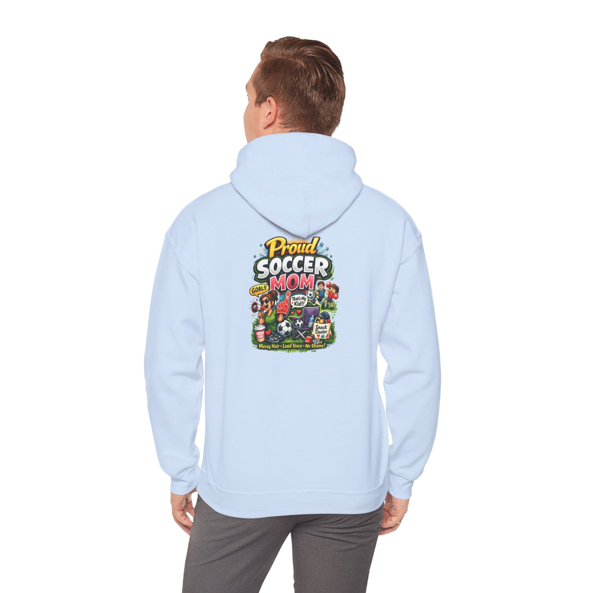 Proud Soccer Dad Funny Hoodie