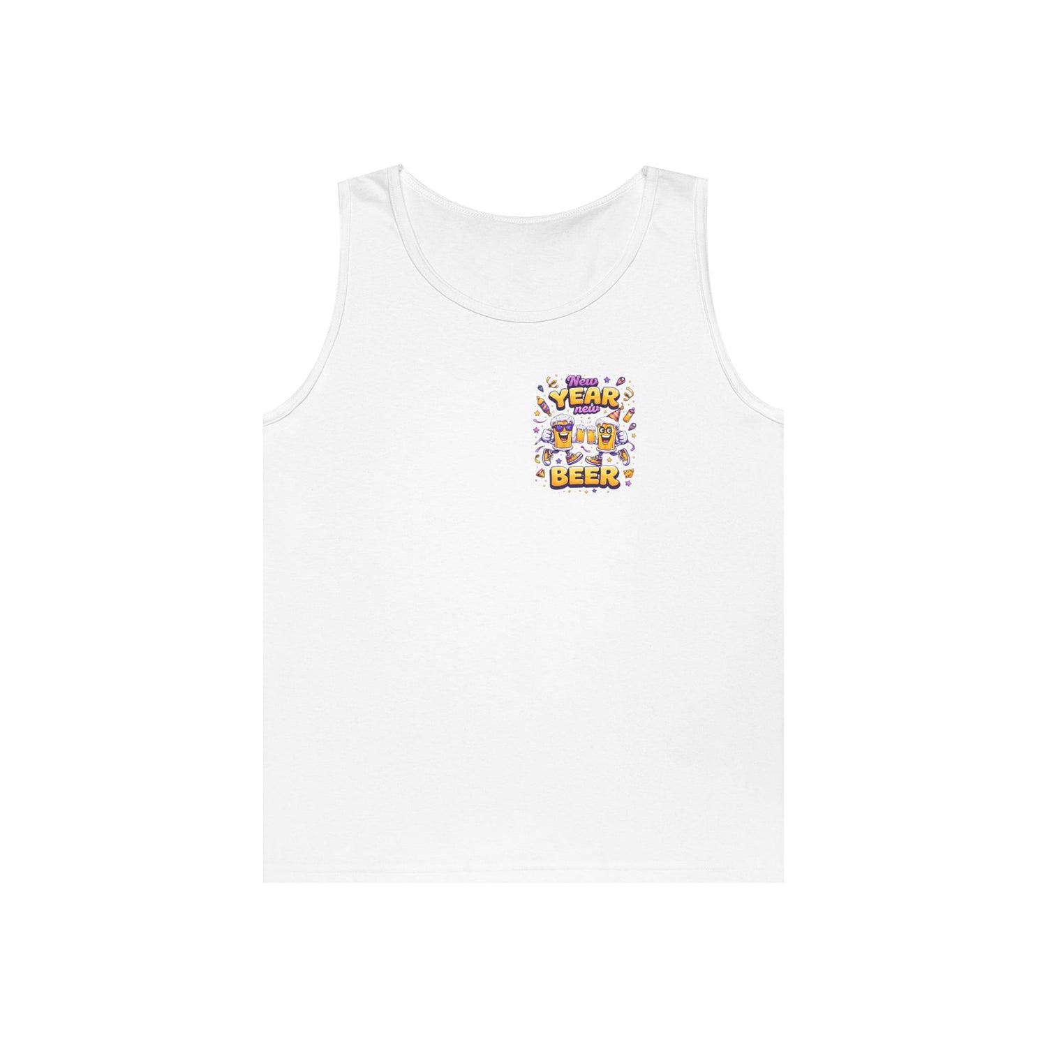 New Year New Beer Funny Tank Top