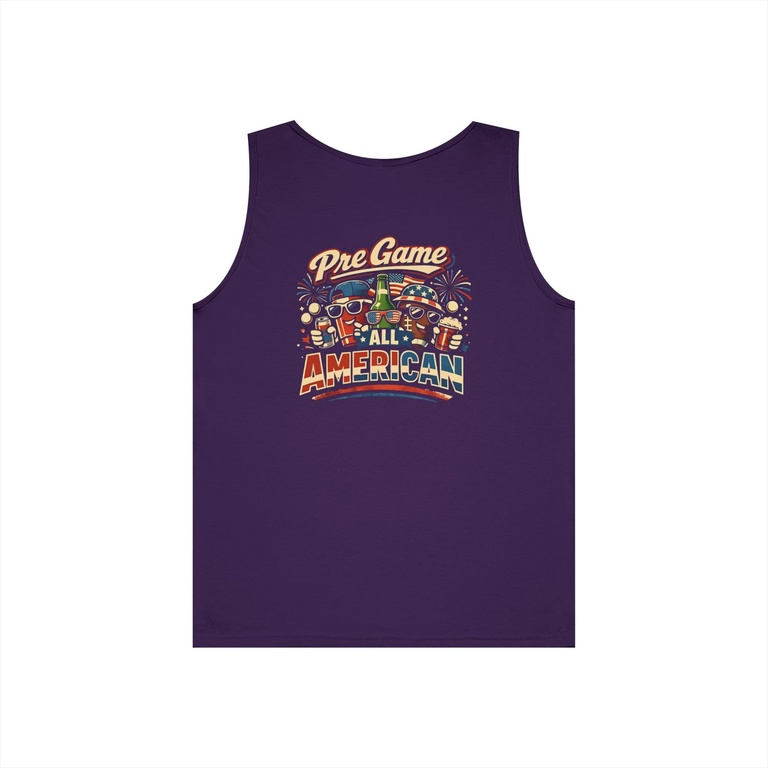Pre Game All American Funny Tank Top