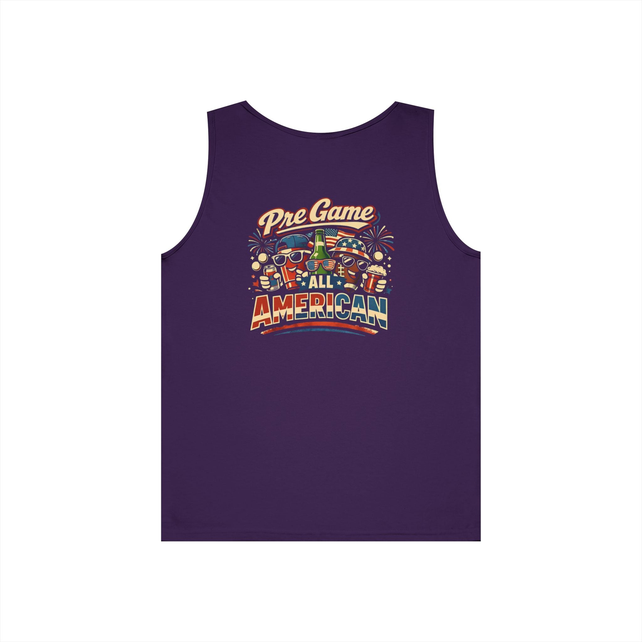 Pre Game All American Funny Tank Top