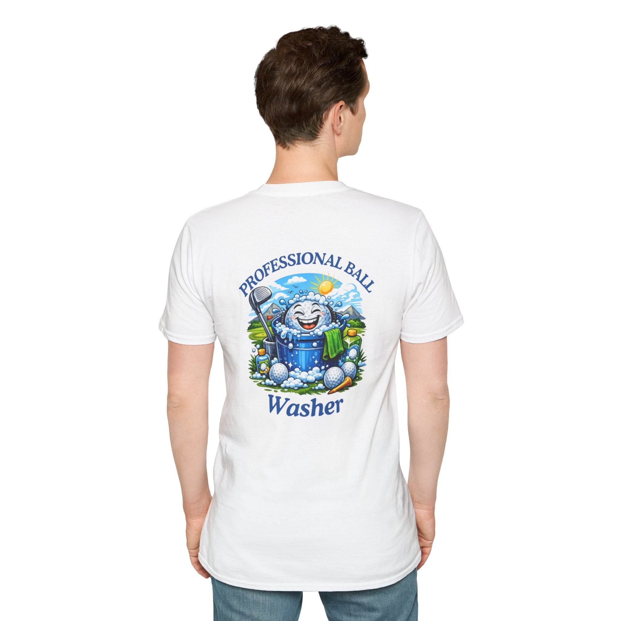 Professional Ball Washer T-Shirt — Funny Golf Crew Shirt
