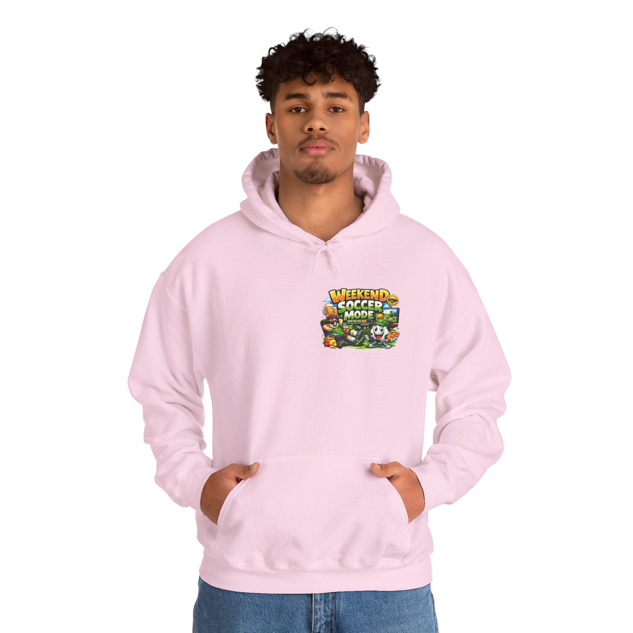 Weekend Soccer Mode Funny Hoodie