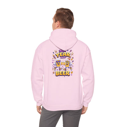 New Year New Beer Funny Hoodie