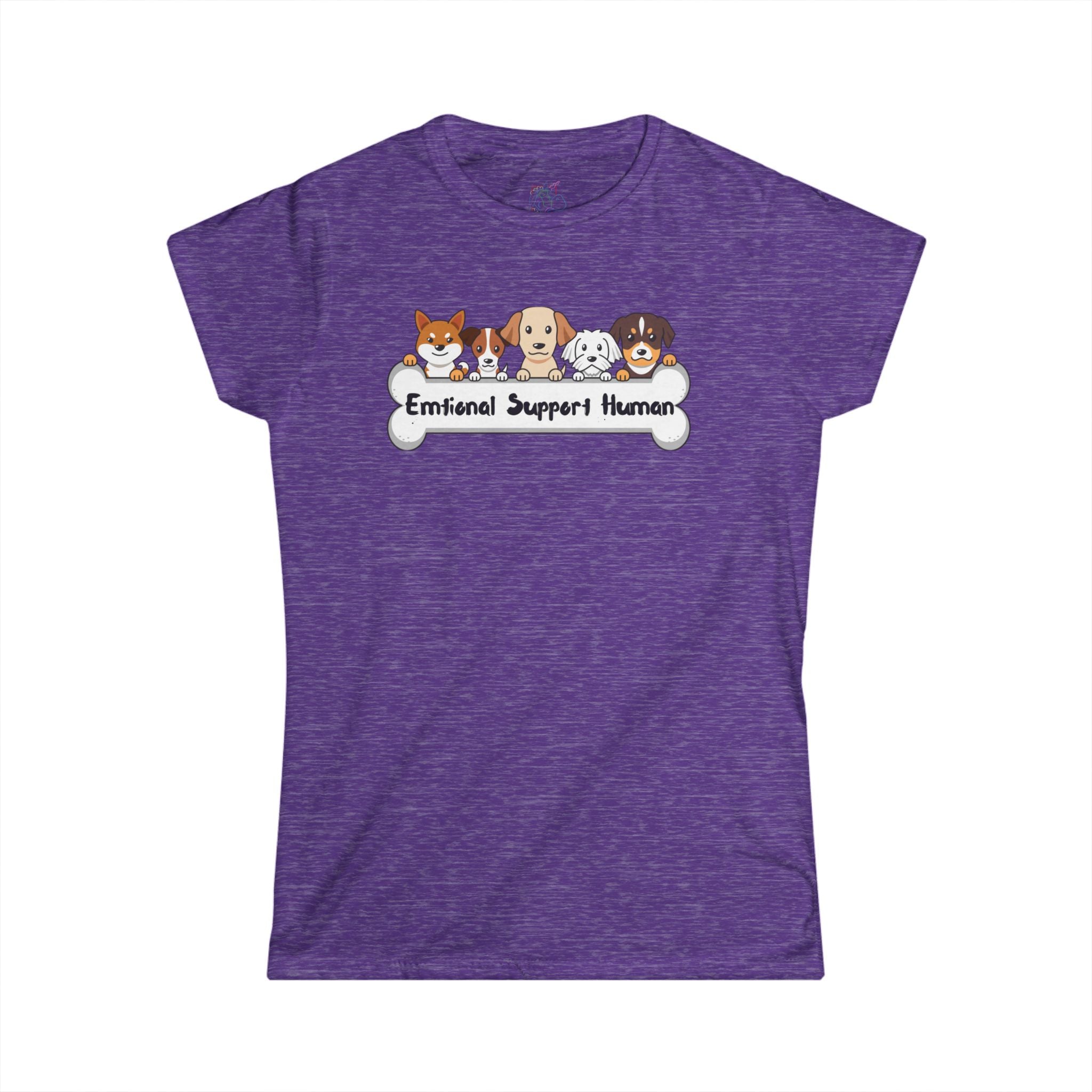 Cute Funny Dog Love T-Shirt — Happy Pup Graphic Tee for Women
