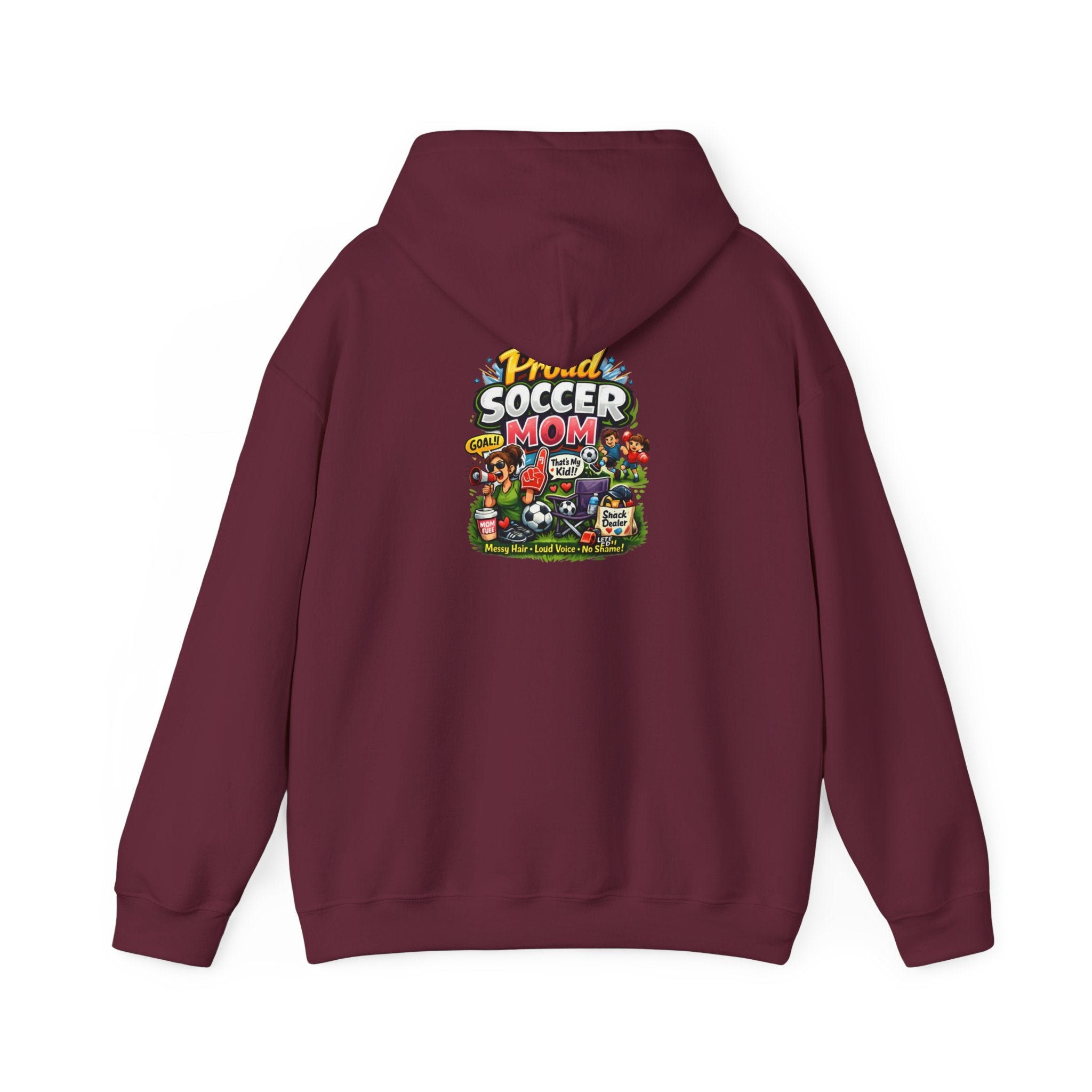 Proud Soccer Mom Funny Hoodie
