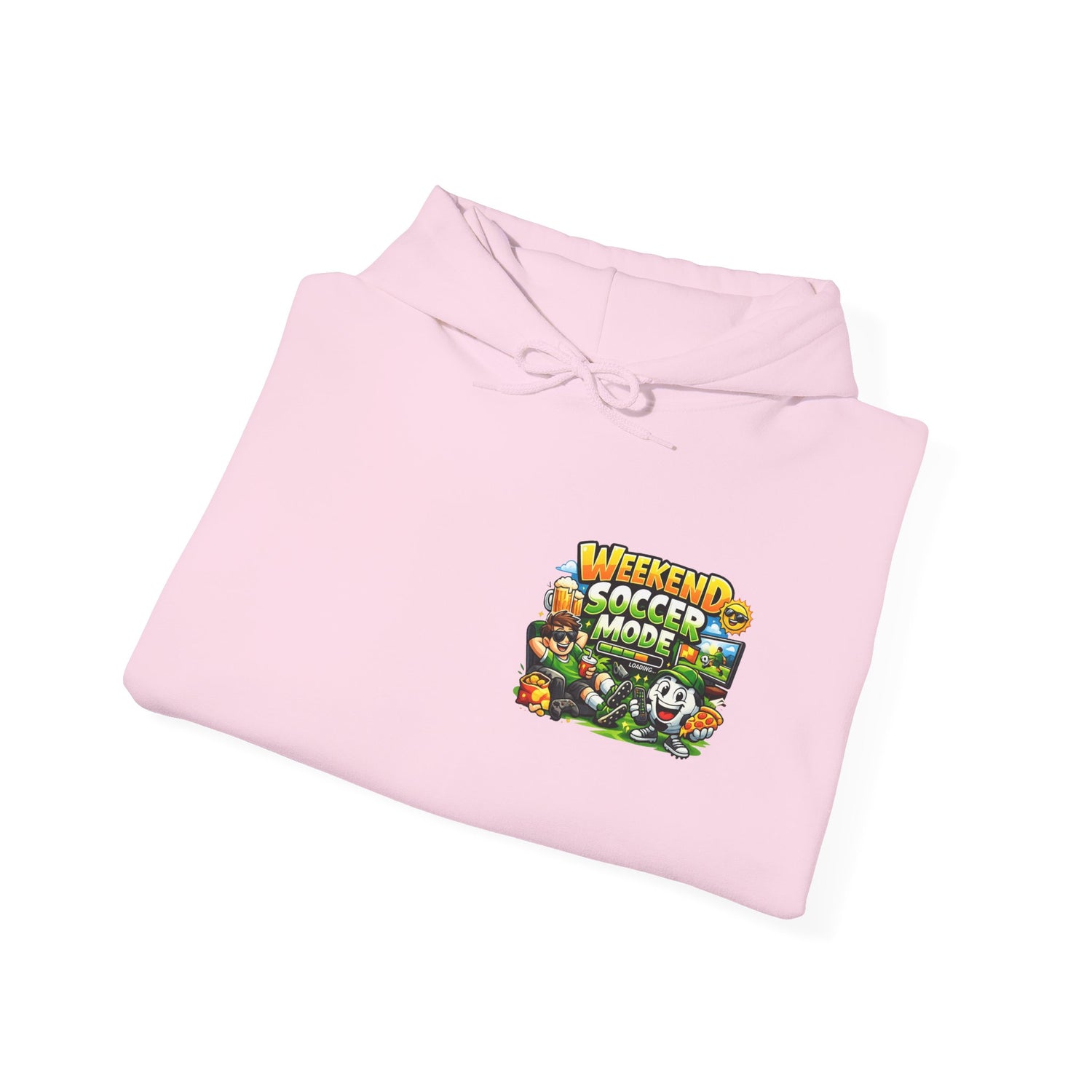 Weekend Soccer Mode Funny Hoodie