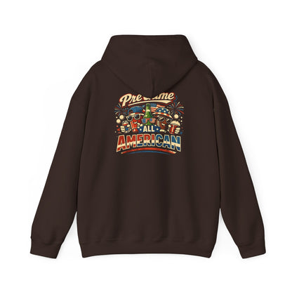 Pre Game All American Funny Hoodie