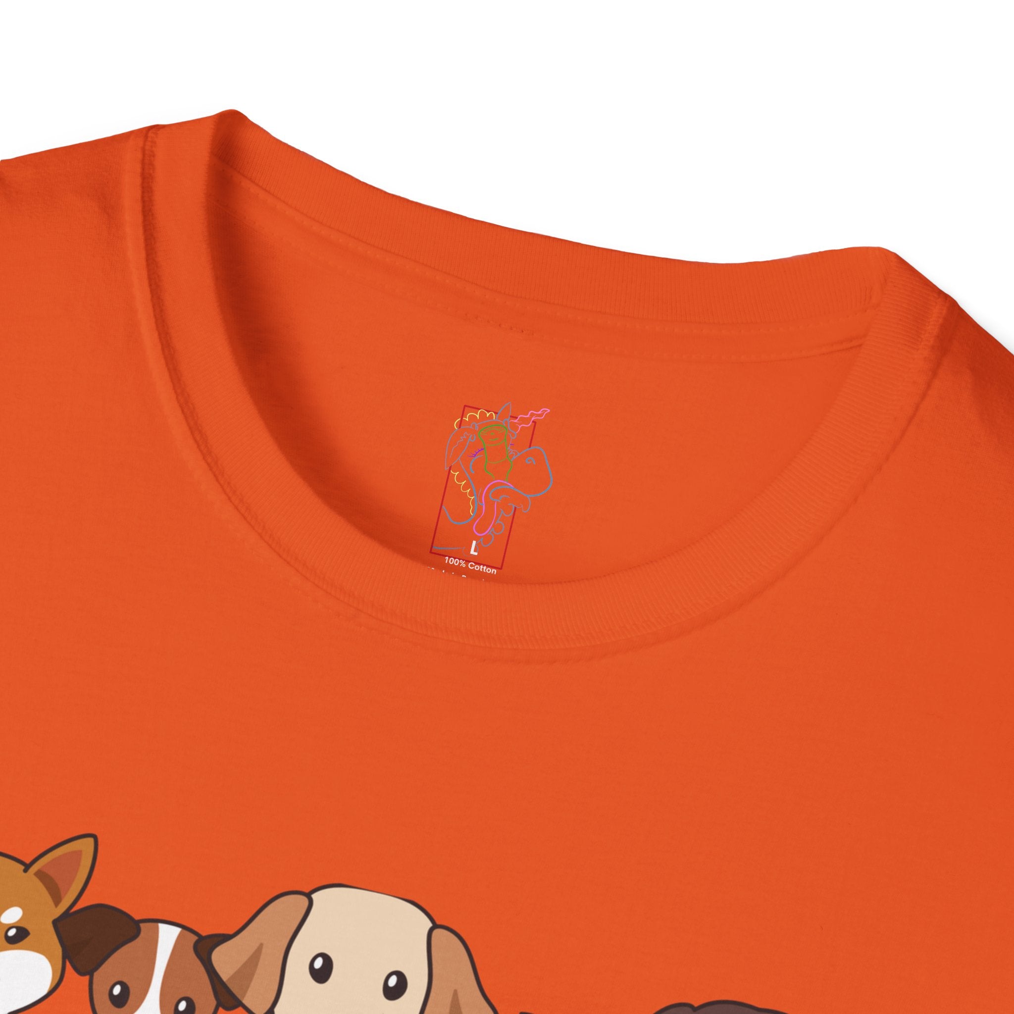 Funny Dogs Love T-Shirt — Cute Happy Pets Tee for Dog Lovers