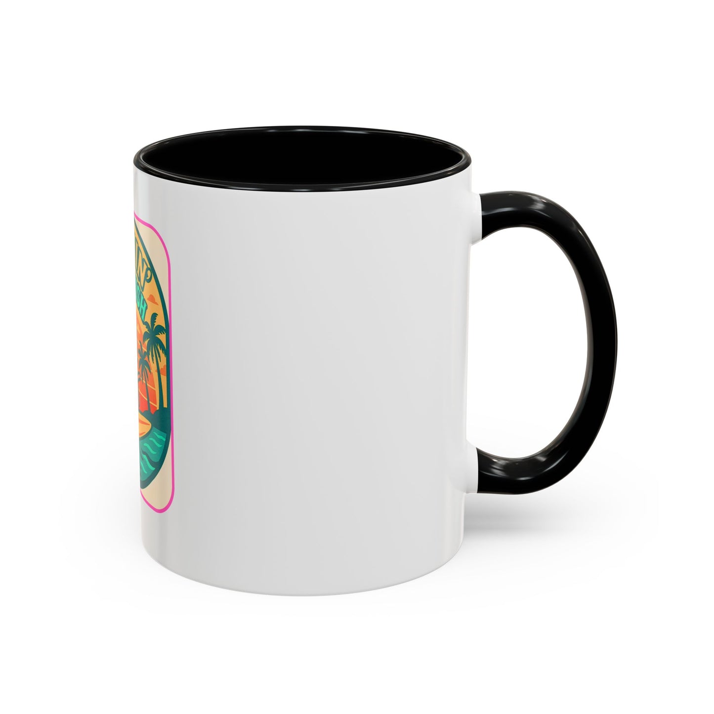 Jammin' Jellyfish Coffee Mug - Fun Surfing Ocean Mug, Tropical Drinkware, Beach Vibes Gift, Casual Teacup, Quirky Kitchen Decor