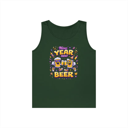 New Year New Beer Funny T-Shirt Sarcastic Drinking Tee Funny New Years Shirt Resolution Novelty Beer Gift Graphic Tee