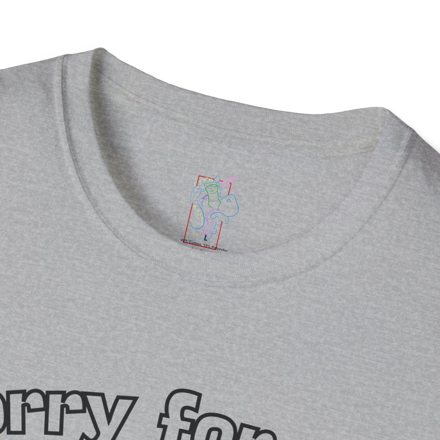 Sorry for Partying T-Shirt-Black