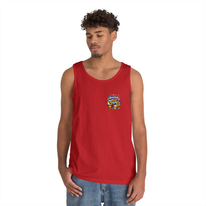 Big American Hello Funny Tank Top Patriotic