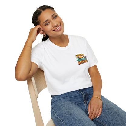 Heavily Socially Distancing Funny T-Shirt