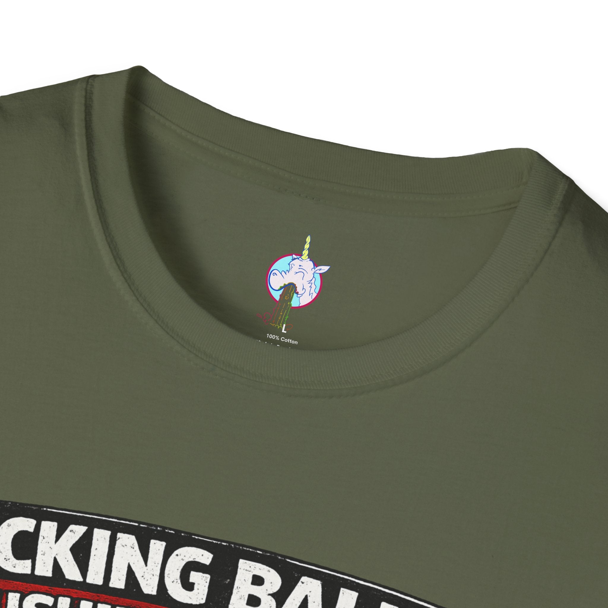 Kicking Balls &amp; Crushing Cans Soccer Graphic T-Shirt
