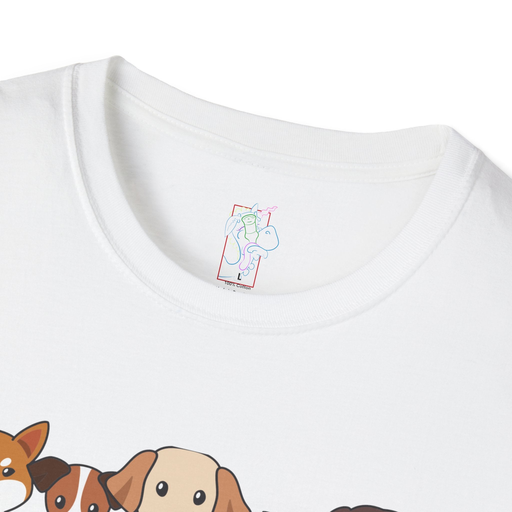 Funny Dogs Love T-Shirt — Cute Happy Pets Tee for Dog Lovers
