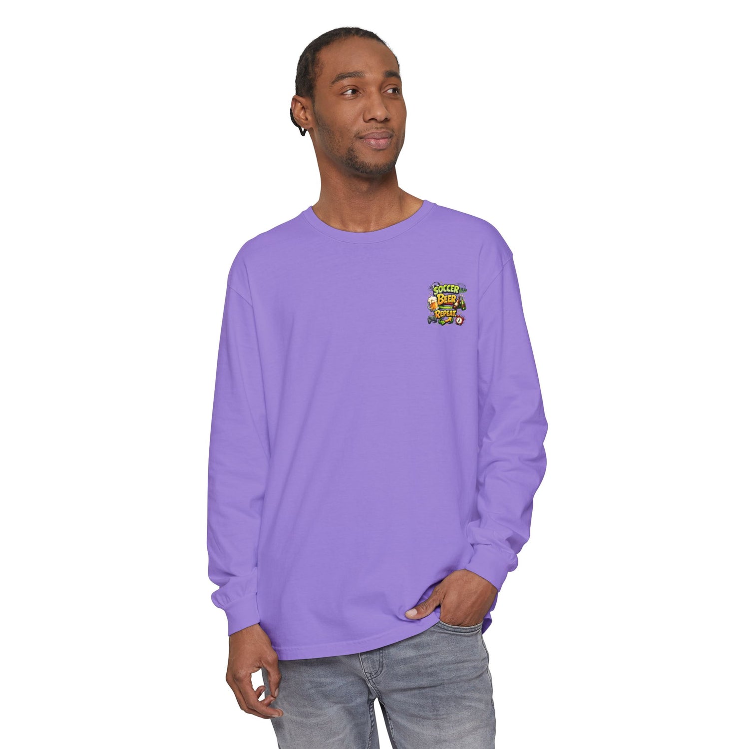 Soccer Beer Repeat Funny Sweatshirt