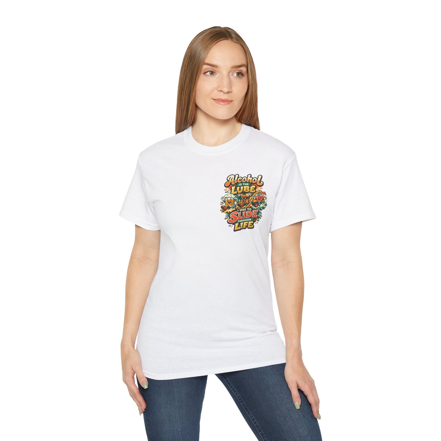 Alcohol Is The Lube I Use To Slide Through Life T-Shirt