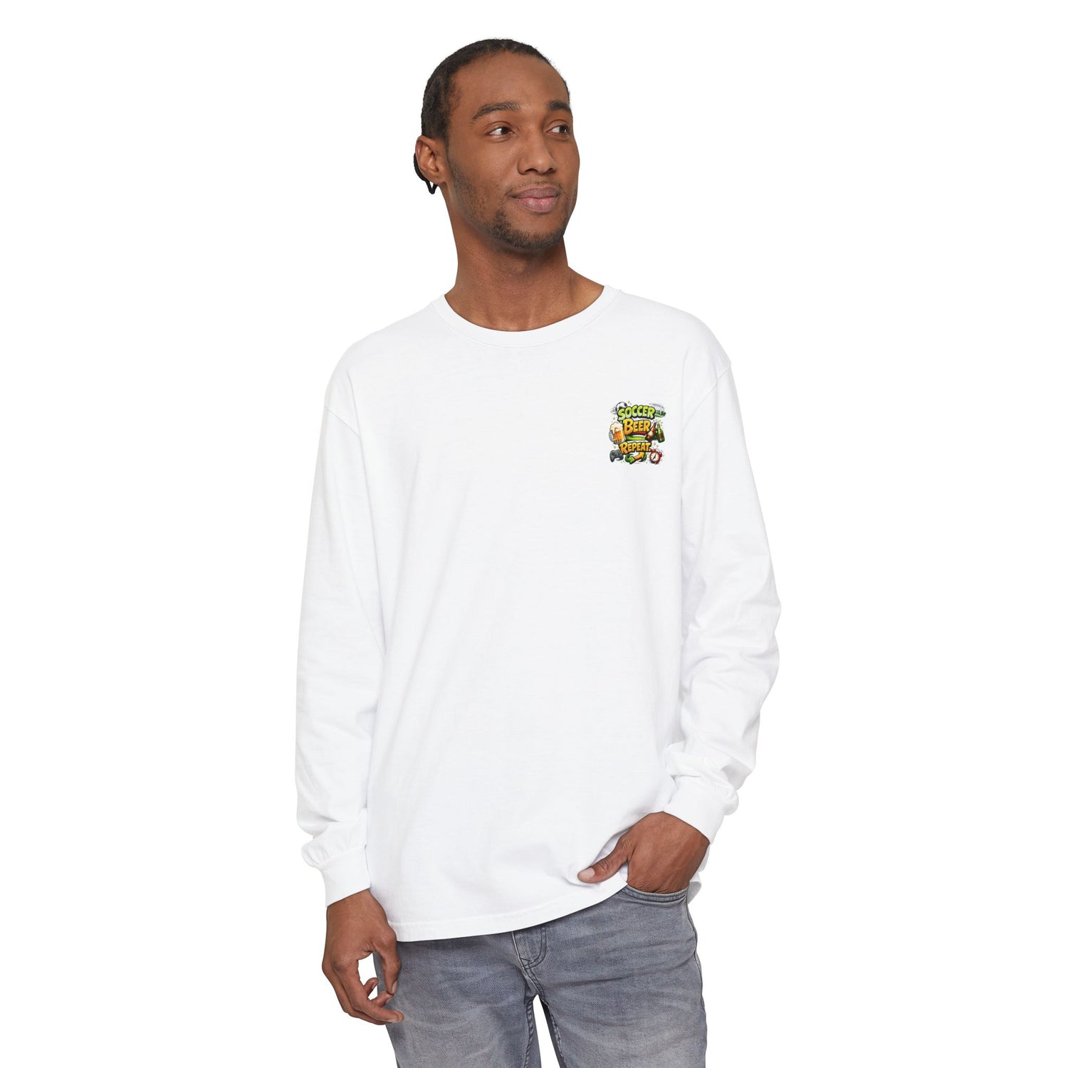Soccer Beer Repeat Funny Sweatshirt