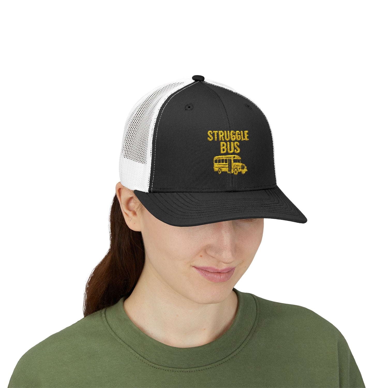 Snapback Cap - Struggle Bus Funny Hangover Design