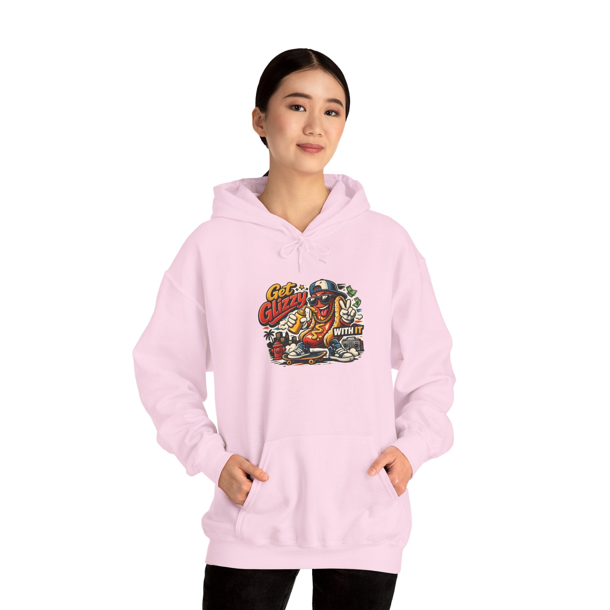 Get Glizzy With It Funny Hoodie