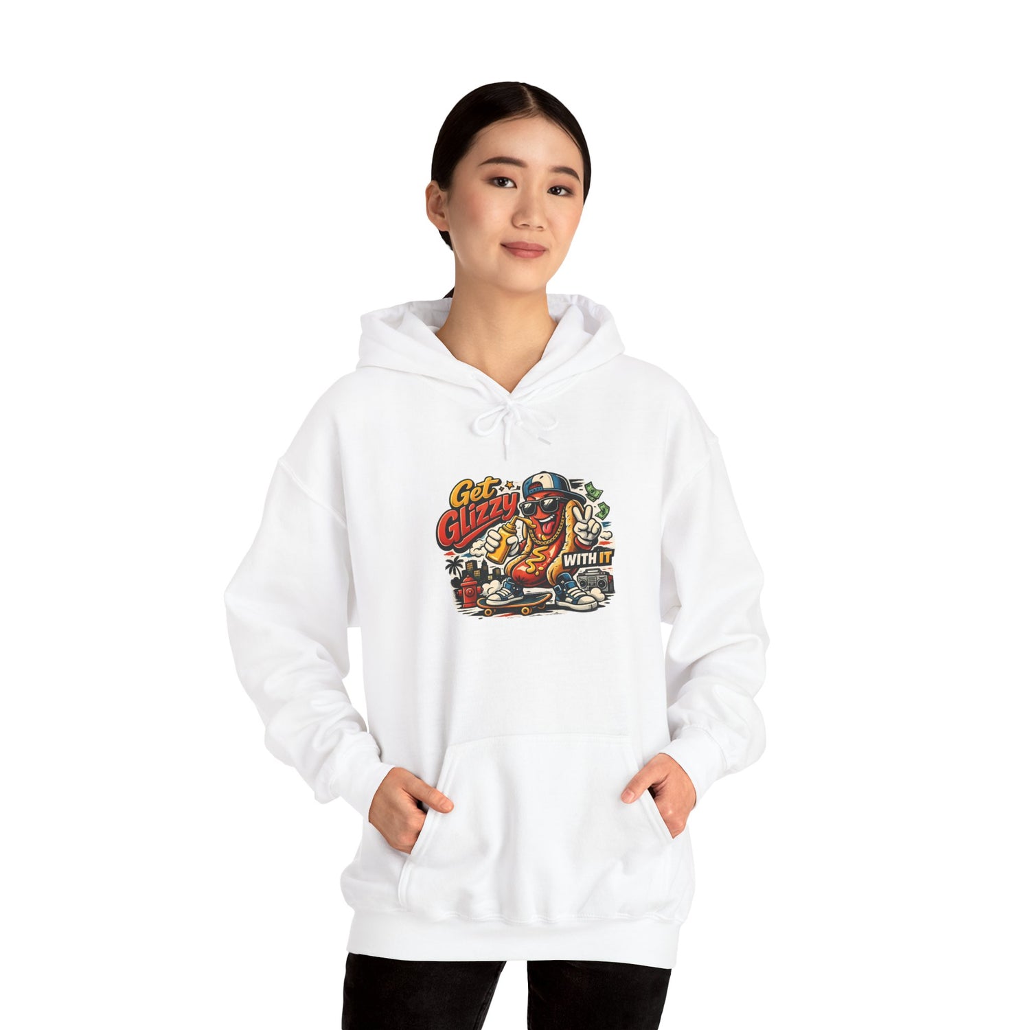 Get Glizzy With It Funny Hoodie