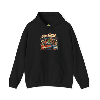 Pre Game All American Funny Hoodie