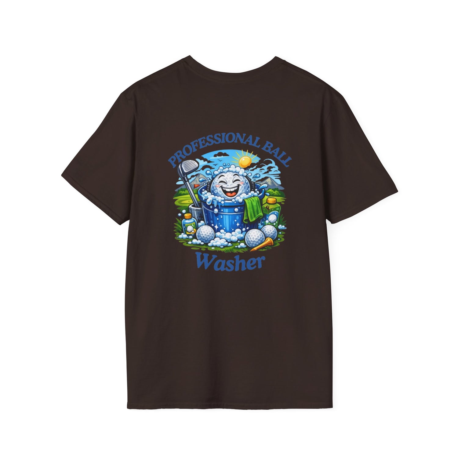 Professional Ball Washer T-Shirt — Funny Golf Crew Shirt