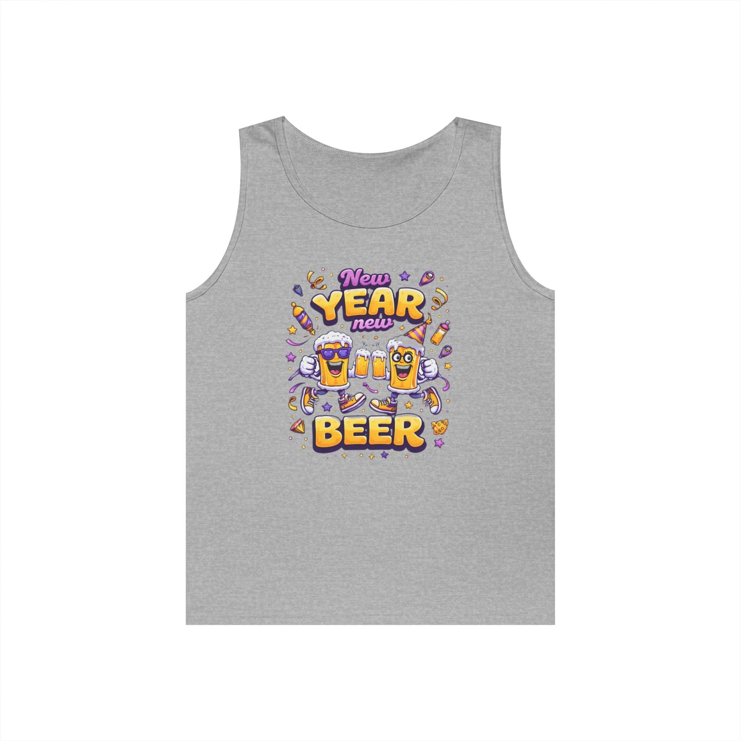 New Year New Beer Funny T-Shirt Sarcastic Drinking Tee Funny New Years Shirt Resolution Novelty Beer Gift Graphic Tee
