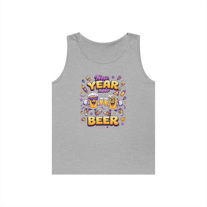 New Year New Beer Funny T-Shirt Sarcastic Drinking Tee Funny New Years Shirt Resolution Novelty Beer Gift Graphic Tee