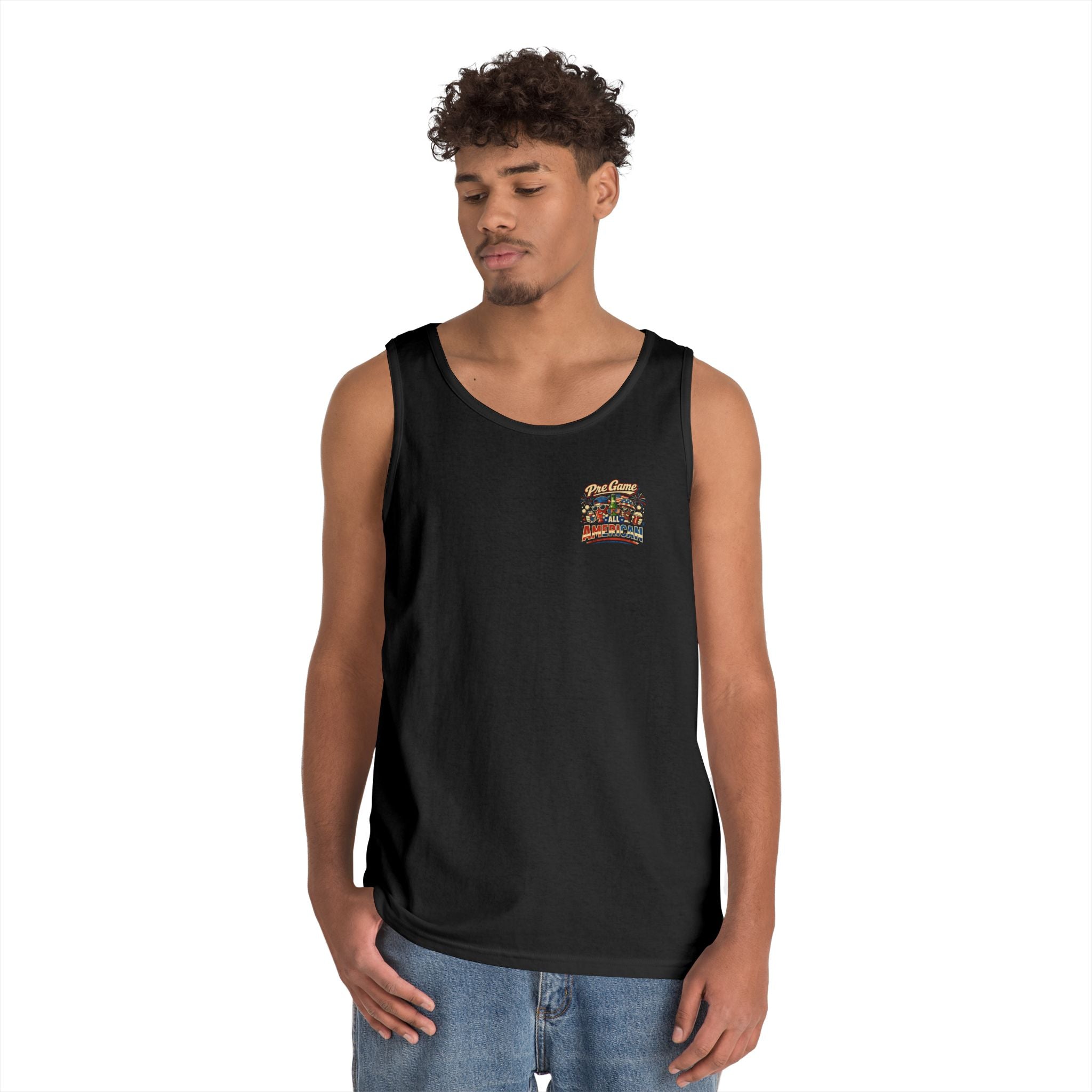 Pre Game All American Funny Tank Top