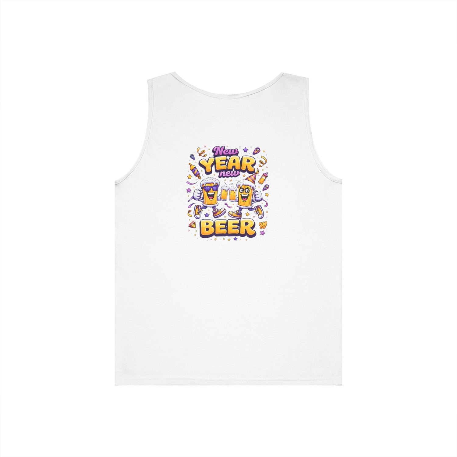 New Year New Beer Funny Tank Top