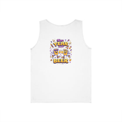 New Year New Beer Funny Tank Top