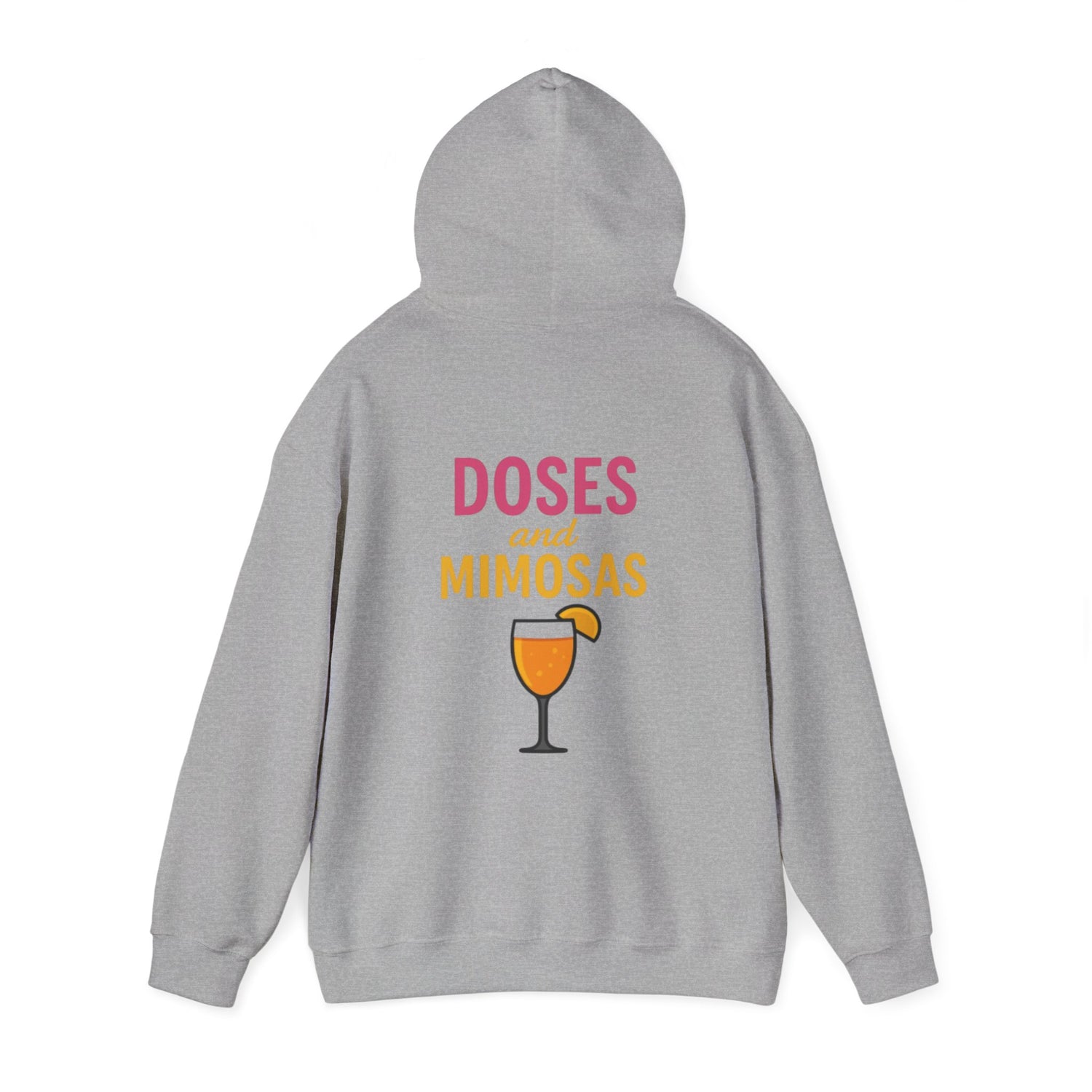 Party Vibes Hooded Sweatshirt — "Sunday Funday" Doses &amp; Mimosas