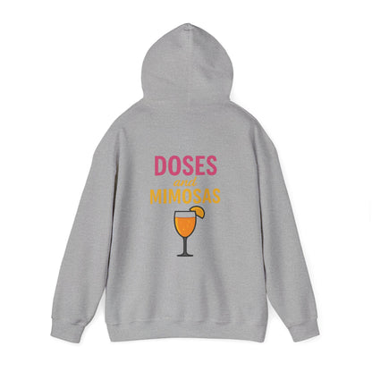 Party Vibes Hooded Sweatshirt — "Sunday Funday" Doses &amp; Mimosas