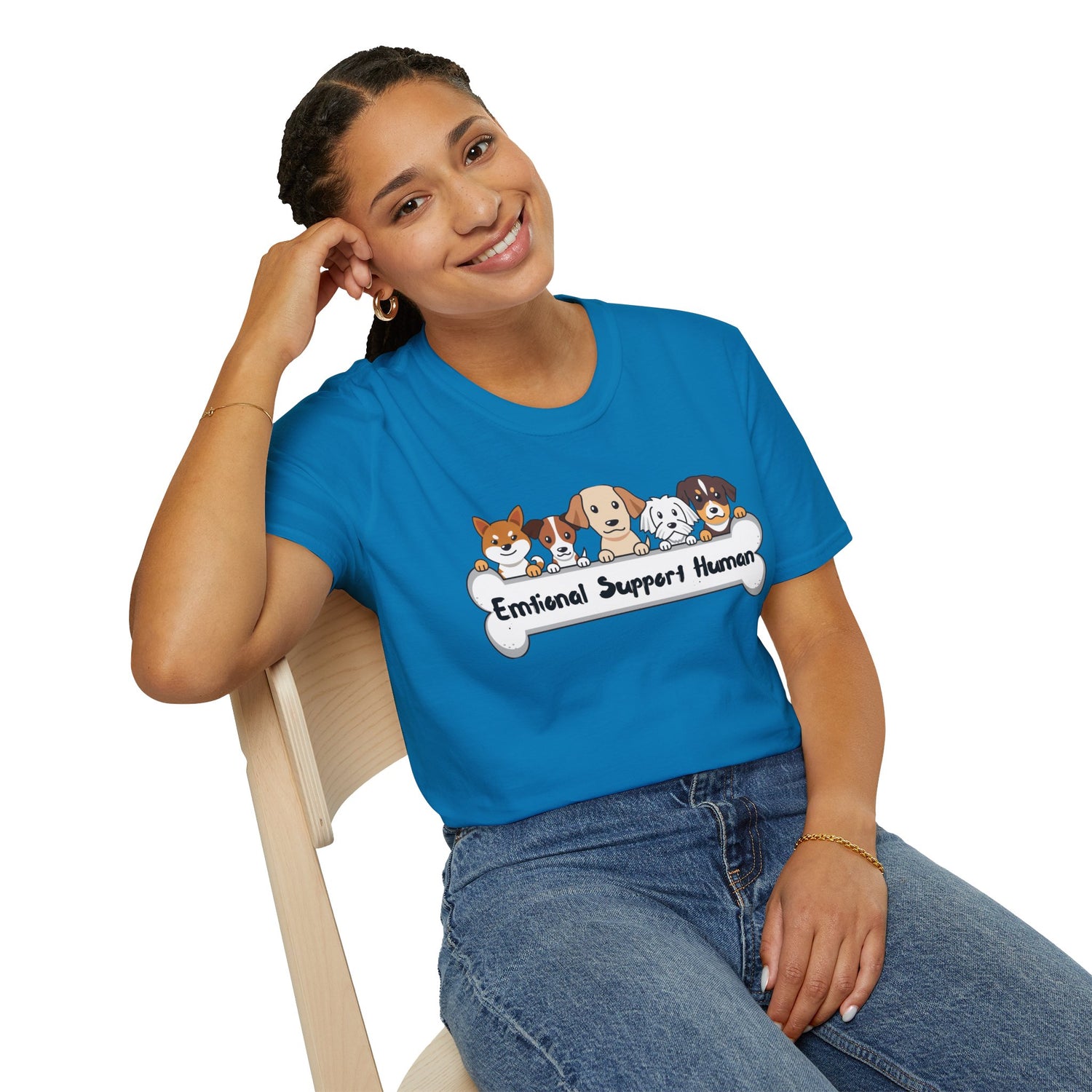 Funny Dogs Love T-Shirt — Cute Happy Pets Tee for Dog Lovers
