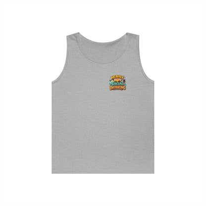Heavily Socially Distancing Funny Tank Top