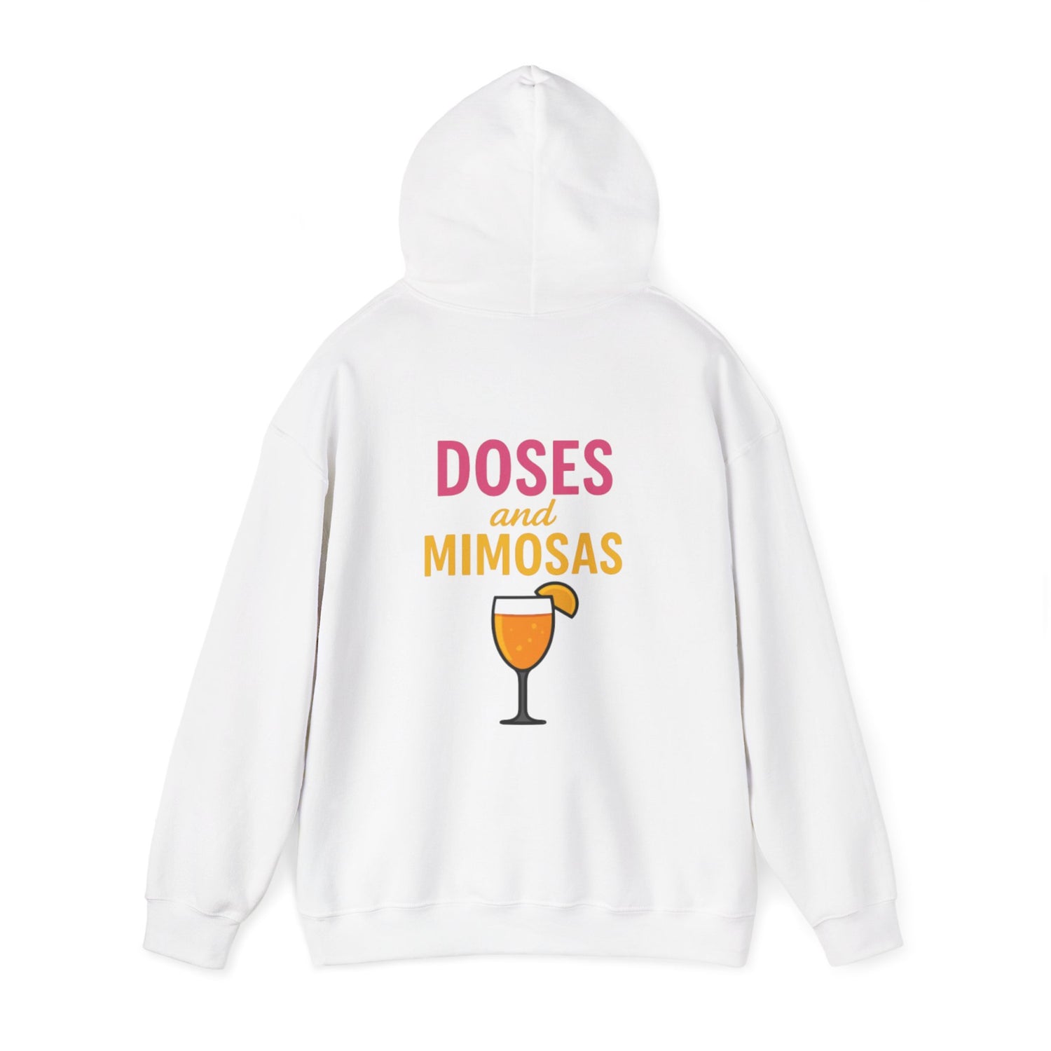 Party Vibes Hooded Sweatshirt — "Sunday Funday" Doses &amp; Mimosas