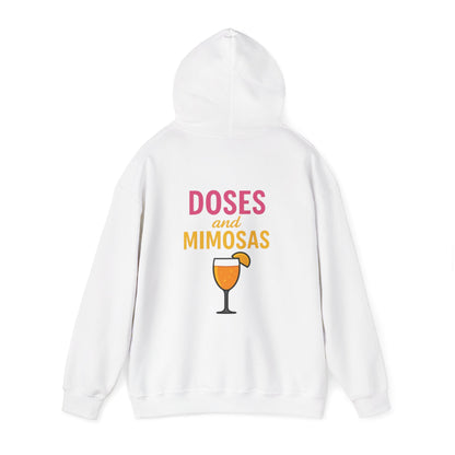Party Vibes Hooded Sweatshirt — "Sunday Funday" Doses &amp; Mimosas