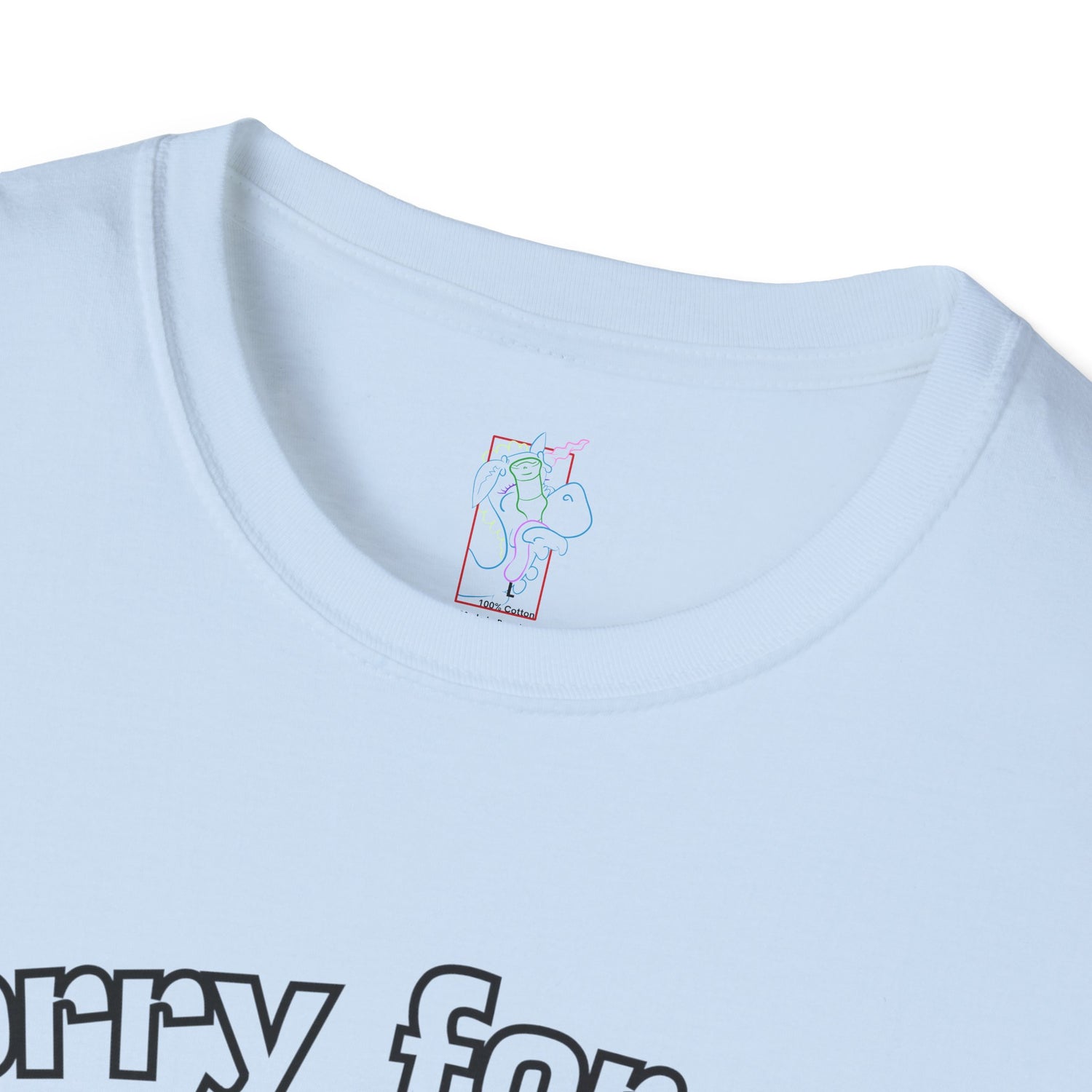 Sorry for Partying T-Shirt-Black