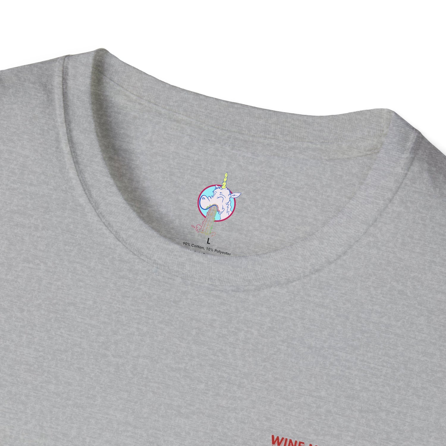 Wine Not? Graphic T-Shirt — Funny Wine Glass &amp; Grapes Tee