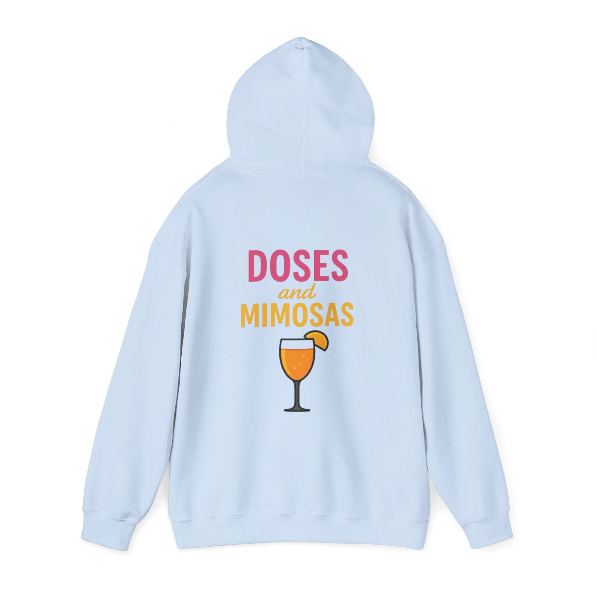 Party Vibes Hooded Sweatshirt — "Sunday Funday" Doses &amp; Mimosas