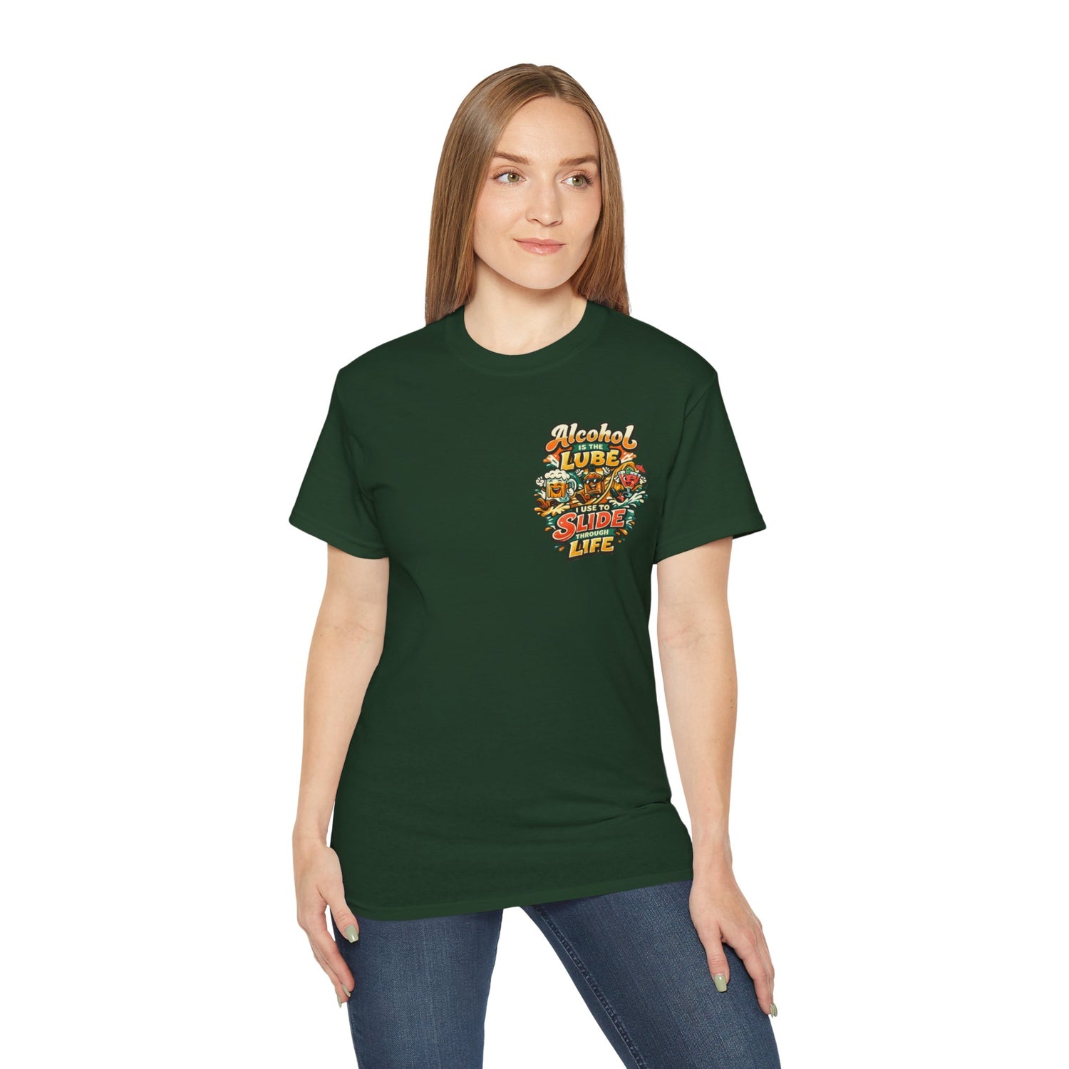 Alcohol Is The Lube I Use To Slide Through Life T-Shirt