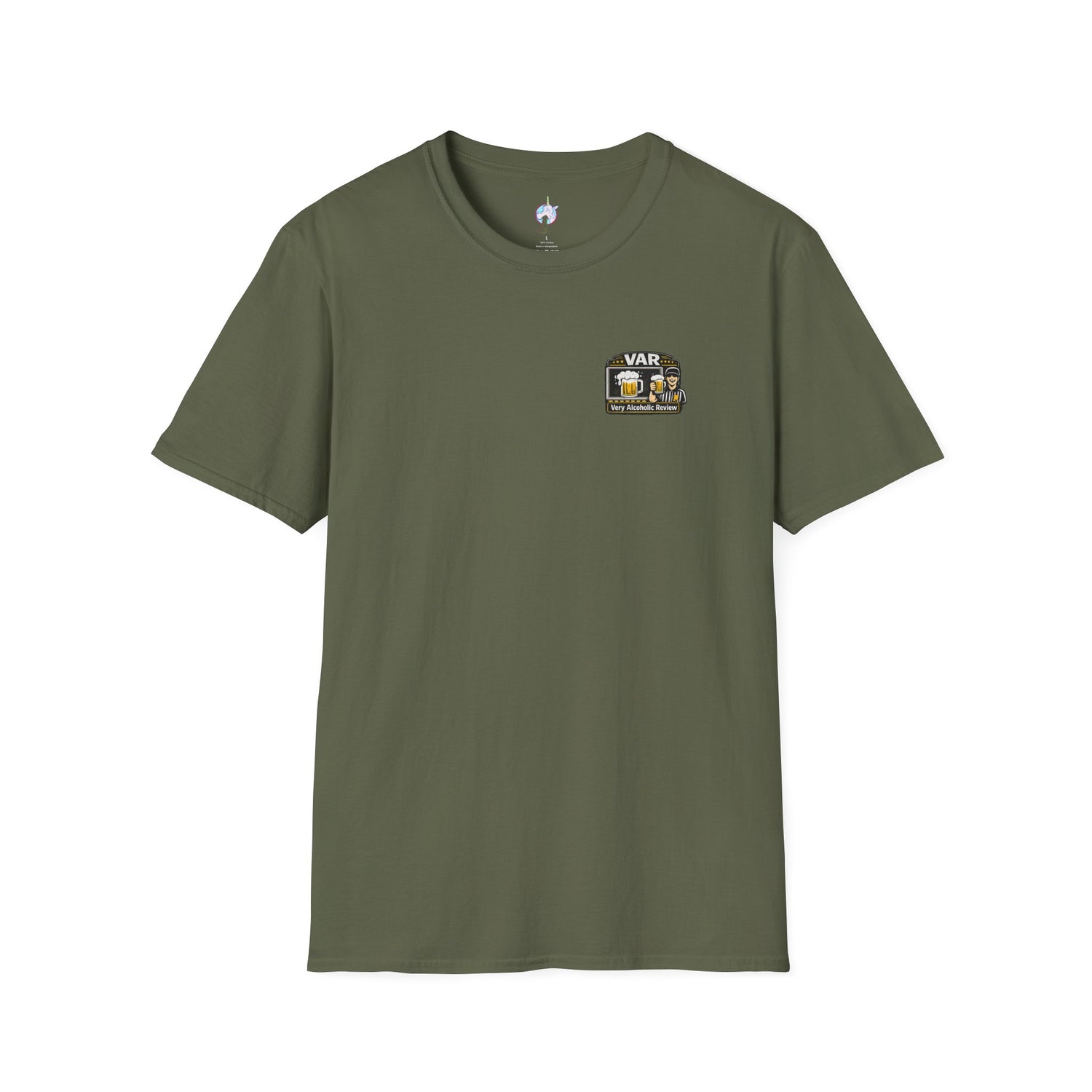 VAR "Very Alcoholic Review" Soccer T-Shirt — Beer Referee Graphic Tee