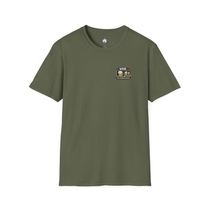 VAR "Very Alcoholic Review" Soccer T-Shirt — Beer Referee Graphic Tee